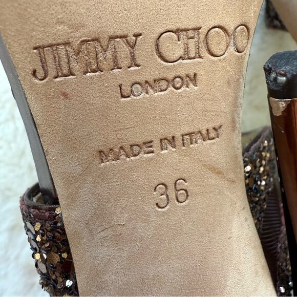 Jimmy Choo women high heels shoes size 36 EU Authentic - Picture 6 of 7